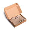 Window Type Men's Bathrobe Storage Kraft Paper Box