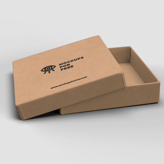 Window Type Men's Bathrobe Storage Kraft Paper Box