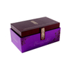 Elegant Purple Cardboard Makeup Packaging And Storage Paper Box