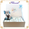 Custom Logo Baby Boy Shower Party Gift Packaging Paperboard Box