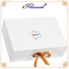 Full Color Art Paper Baby Clothes Wedding Dress Packaging Gift Box with Ribbon