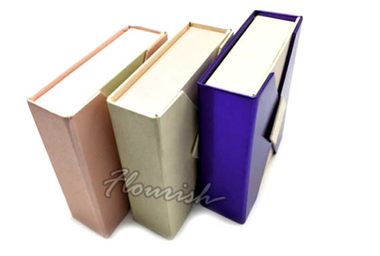 High End Book Shaped Marriage Album Packaging Cardboard Box