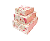 Romantic Green Florist Favor Printing Wedding Gift Nesting Box 