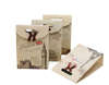 Rigid Brown Kraft Paper Diecut Bag