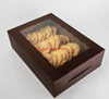 Eco-Friendly Kraft Paper Bakery Cupcake Window Box