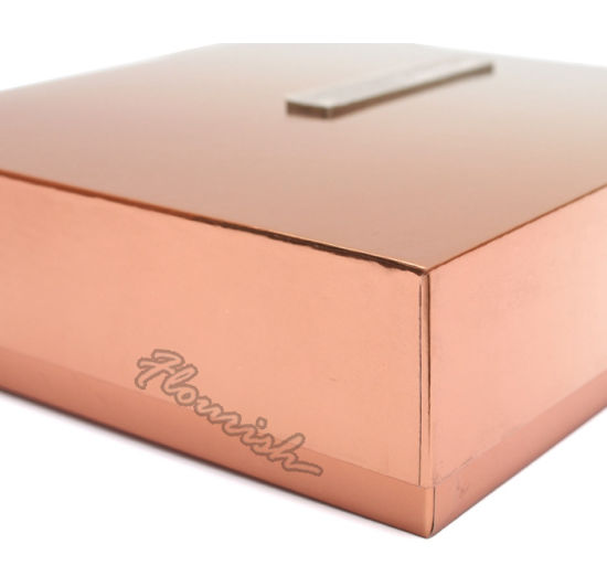 Luxury Printed Girl's Skincare Lotion Red Box