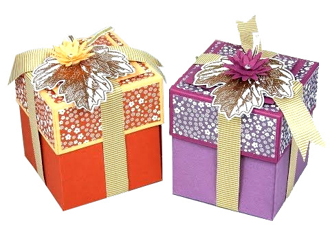 Fashion Art Paper Birthday Gift Box With Ribbon for Best Friend