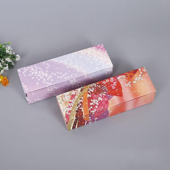 Flower Printing Cardboard Skin Care Product Toner Lotion Packaging Paper Box