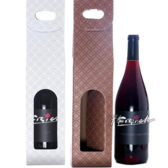 Strong Integrated Wine/ Beverage Packaging Box with Die Cutting Handle