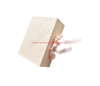 Medium Size Beige Art Paper Gift Box for Party And Events with Ribbon