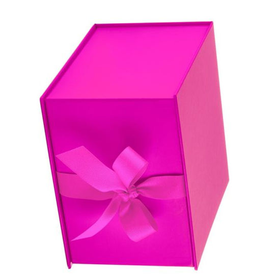 Custom Lid And Base Type Birthday Wedding Christmas New Year Clothes Packaging Box with Ribbon