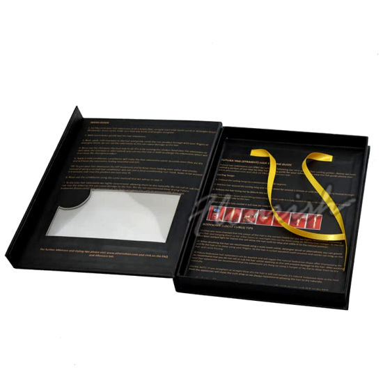 Classic Human Wig And Hair Extension Packaging Beaty Salon Box
