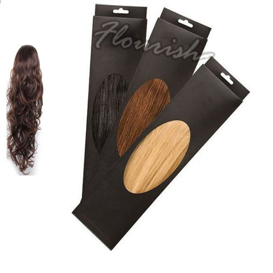 Classic Human Wig And Hair Extension Packaging Beaty Salon Box