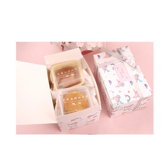 Food Grade Dessert Cookie Box for Tea Time
