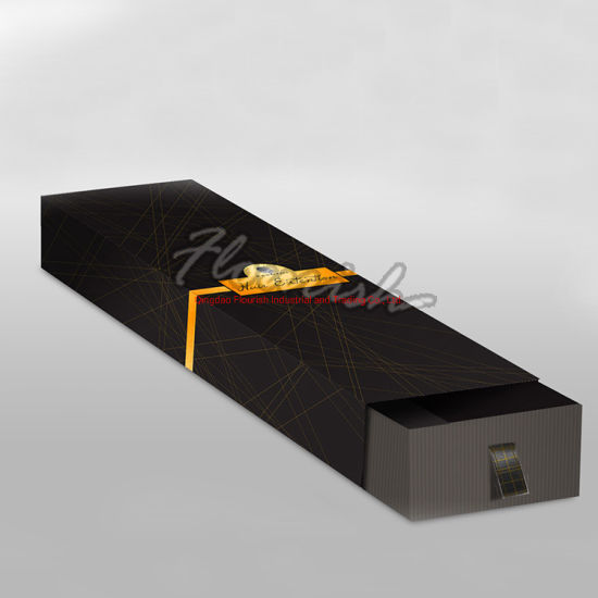 Clamshell Black Wig Packaging Paper Box