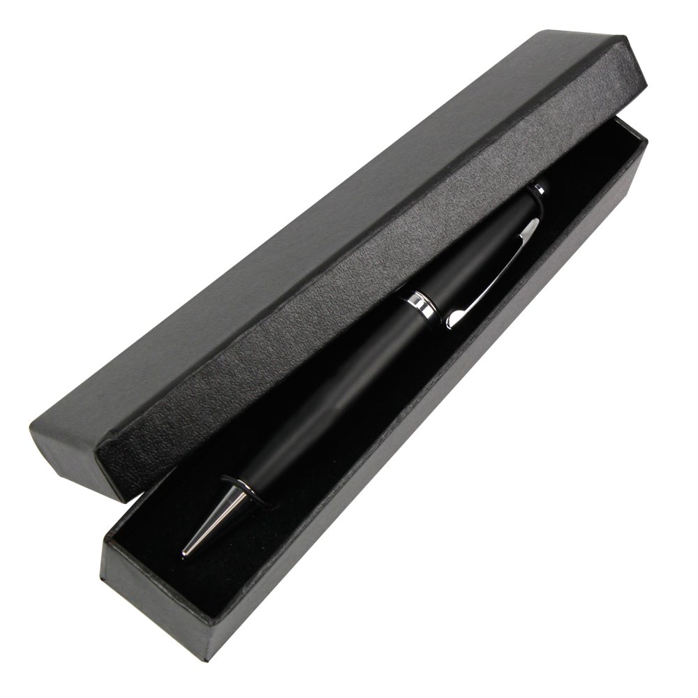 Custom CYMK Printing Rigid Cardboard Pen Box