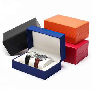 Wholesale Luxury PU Leather Watch/Jewelry Set Box