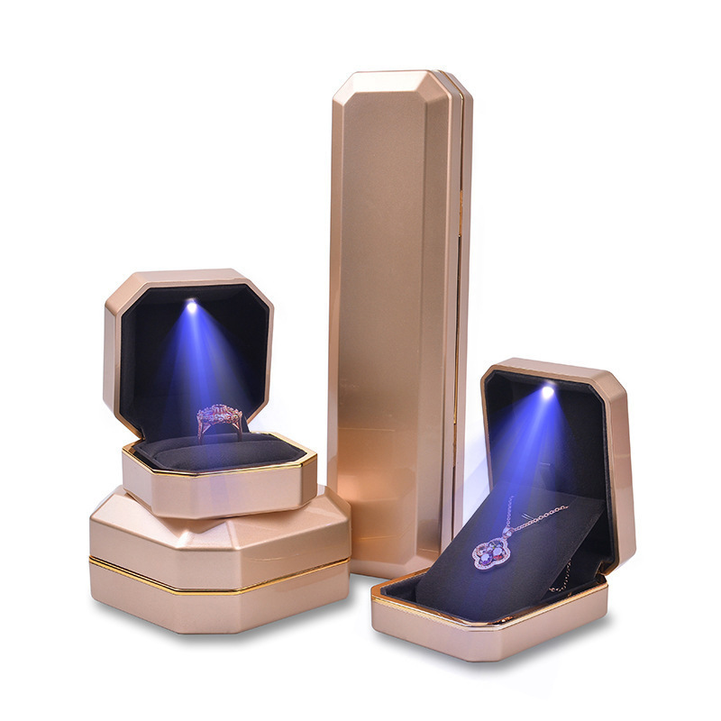 China Manufacturer Wholesale Luxury Plastic Gift Box,Jewelry Set Box
