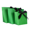 China Manufacturer Wholesale Fashion Shopping Paper Gift Bags With Ribbon