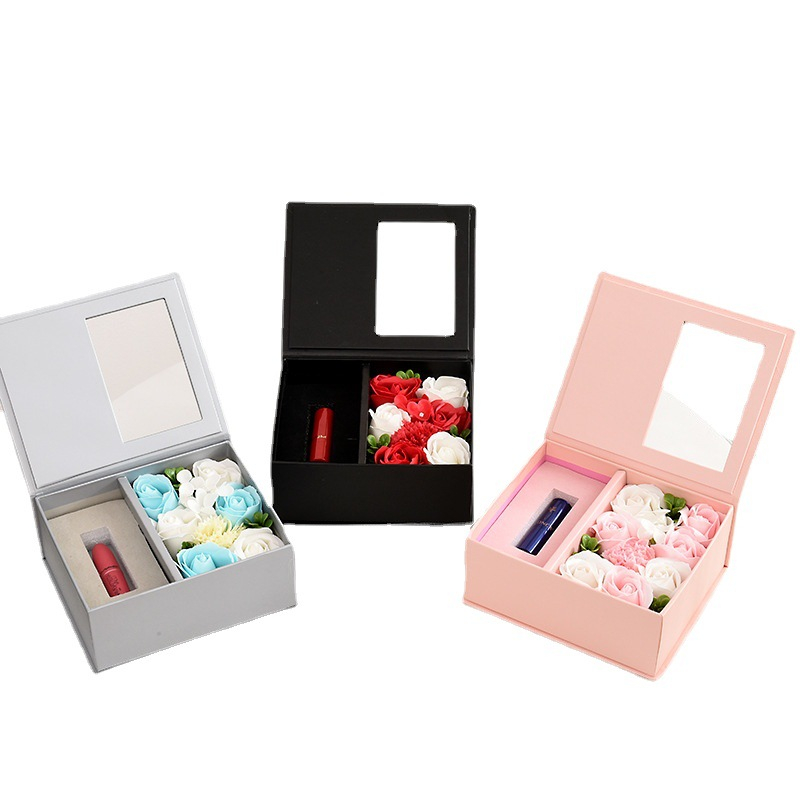 China Wholesale Custom Logo Printed Folding Carton Box,Flower Boxes With Window