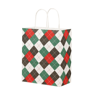 Eco-friendly Kraft Paper Packaging Gift Bags,Twisted Handle Bags For Shopping