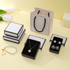Lid And Base Type Cardboard Paper Packaging Gift Jewelry Box