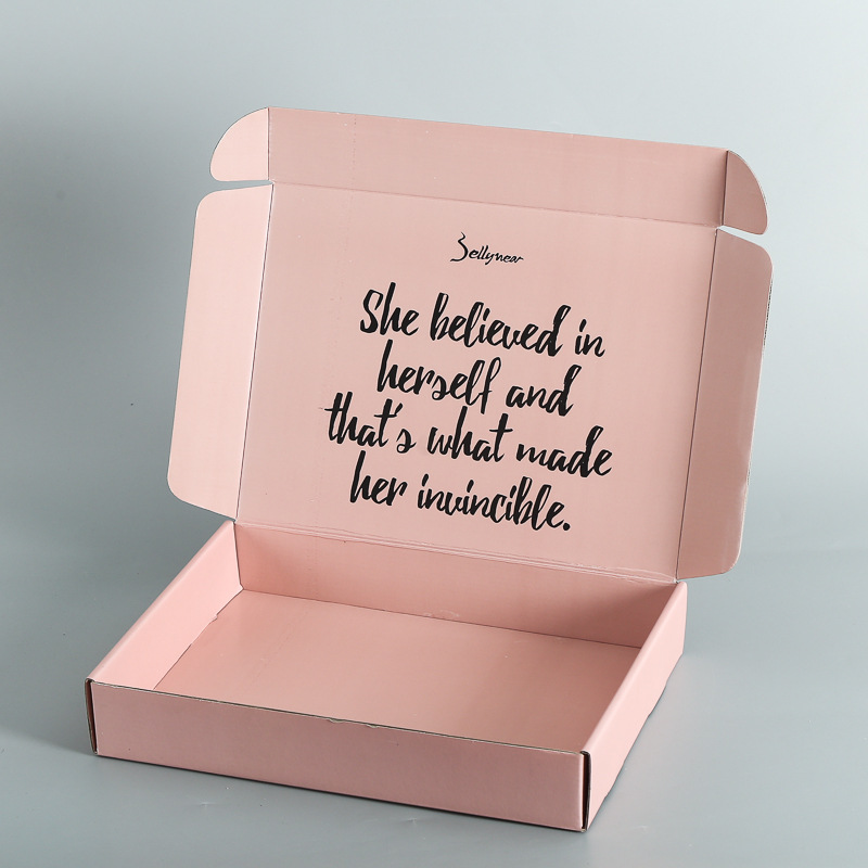 China Wholesale Corrugated Cardboard Paper Packaging Gift Mailer Carton Box