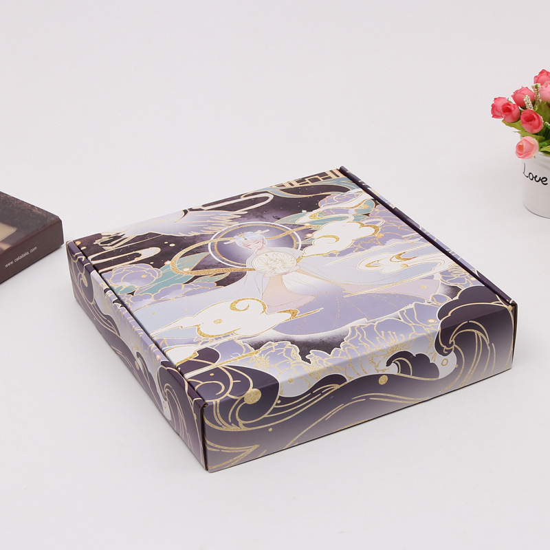 Custom Logo Printing Corrugated Cardboard Paper Packaging Shipping Boxes