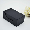 Black Brown Kraft Paper Packaging Box For Packing Name Card