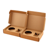 Kraft Paper Cardboard Packaging Mailer Carton Box With Insert