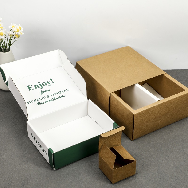 New Material Factory Price Custom Printed Mailers Packing Packaging Cardboard Corrugated Small Large Paper Shipping Cheap Recycled Gift Box