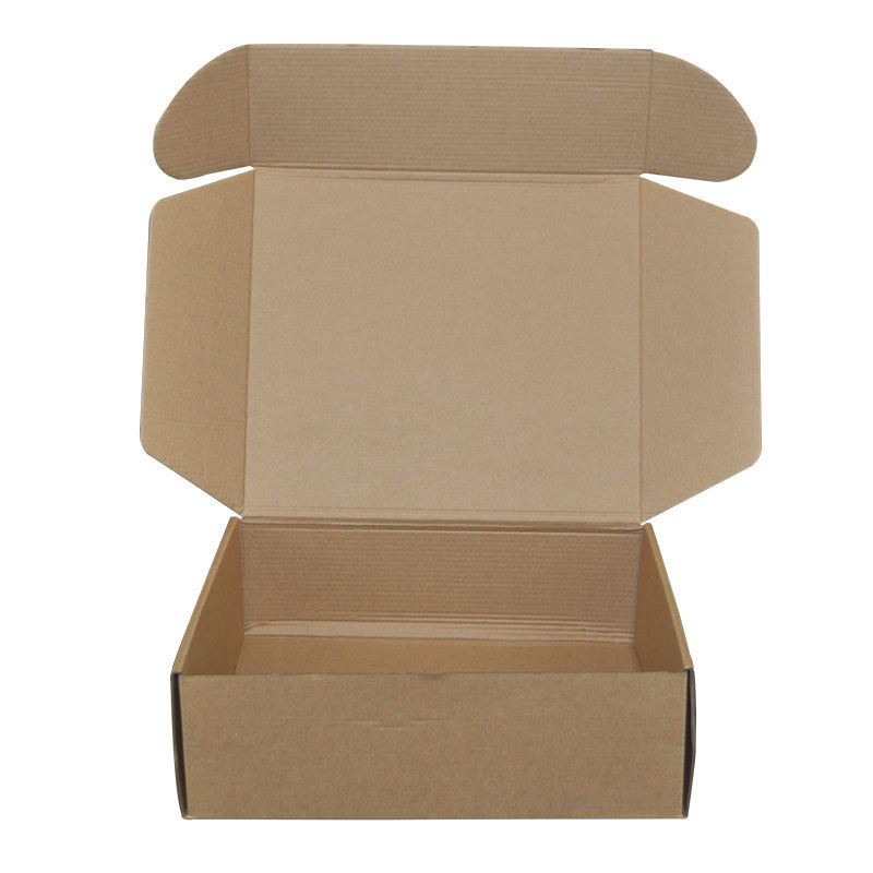 Eco-friendly Recyclable Kraft Paper Custom Logo Printed Paper Packaging Gift Carton Mailer Box