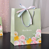 China Manufacturer Wholesale Paper Packaging Gift Bags With Ribbon Closure