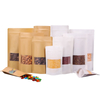 Kraft Paper Packaging Sealed Bags,Custom Stand Up Paper Pouch