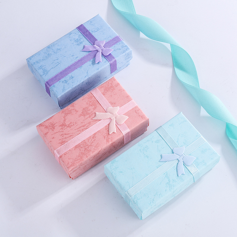 8*5*2.7cm Cardboard Paper Packaging Jewelry Box