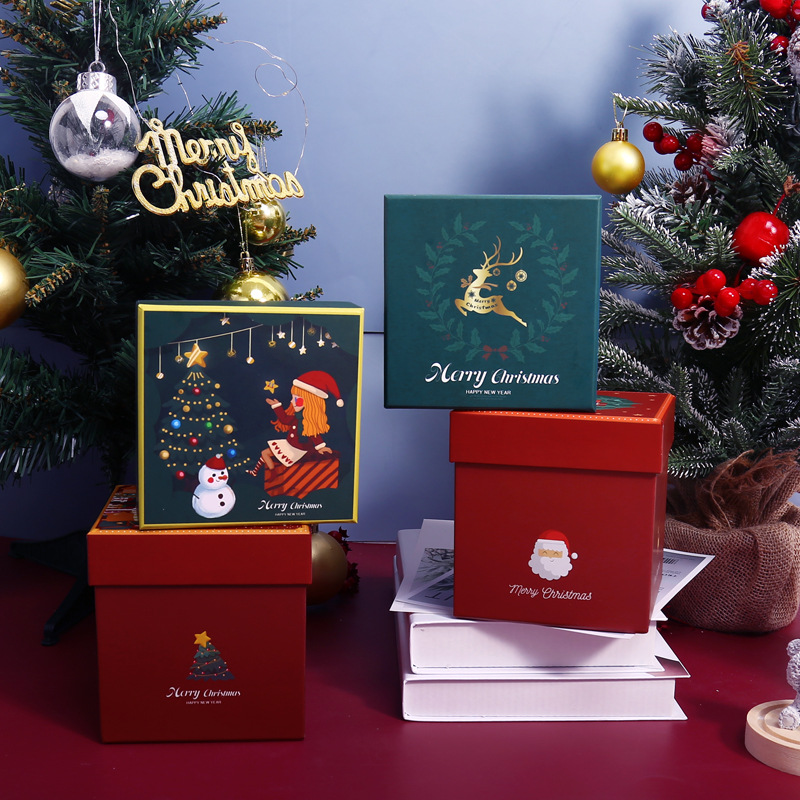 China Factory Qingdao Flourish Wholesale Christmas Gift Paper Packaging Carton Box 
