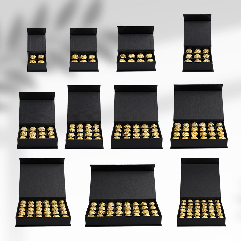Tailored Sweetness: Magnetic Book-Style Chocolate Box