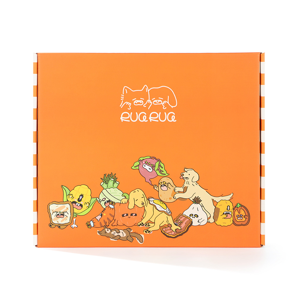 Retail Online Store Packing Rigid Corrugated Box Wholesale Retail Packaging Mailing Mailer Shipping Gift Boxes for Luxury Clothing Pet Food Snack Babycare Bag