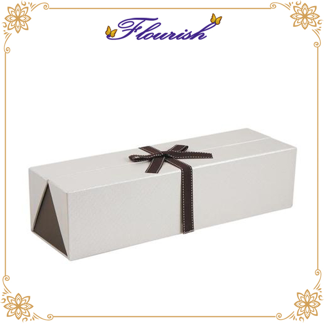 White Coated Paper Birthday Surprise Gift Folding Box