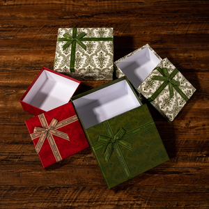 Cardboard Lid And Base Carton Gift Box For Packaging Cosmetic Perfume Garments Shoes