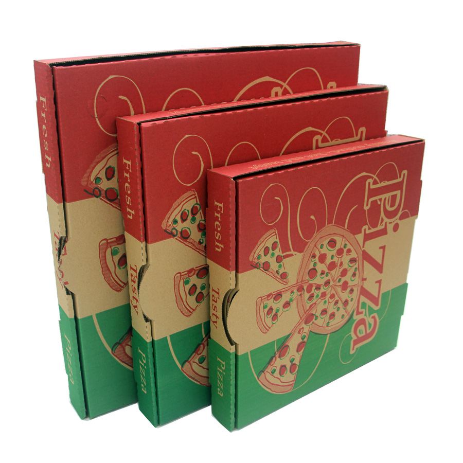 China Wholesale Recyclable Paper Packaging Pizza Box
