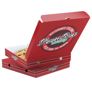 China Manufacturer Wholesale Recyclable Corrugated Cardboard Paper Packaging Pizza Box