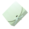 Custom Logo Printed Folding Paper Box With Ribbon Closure