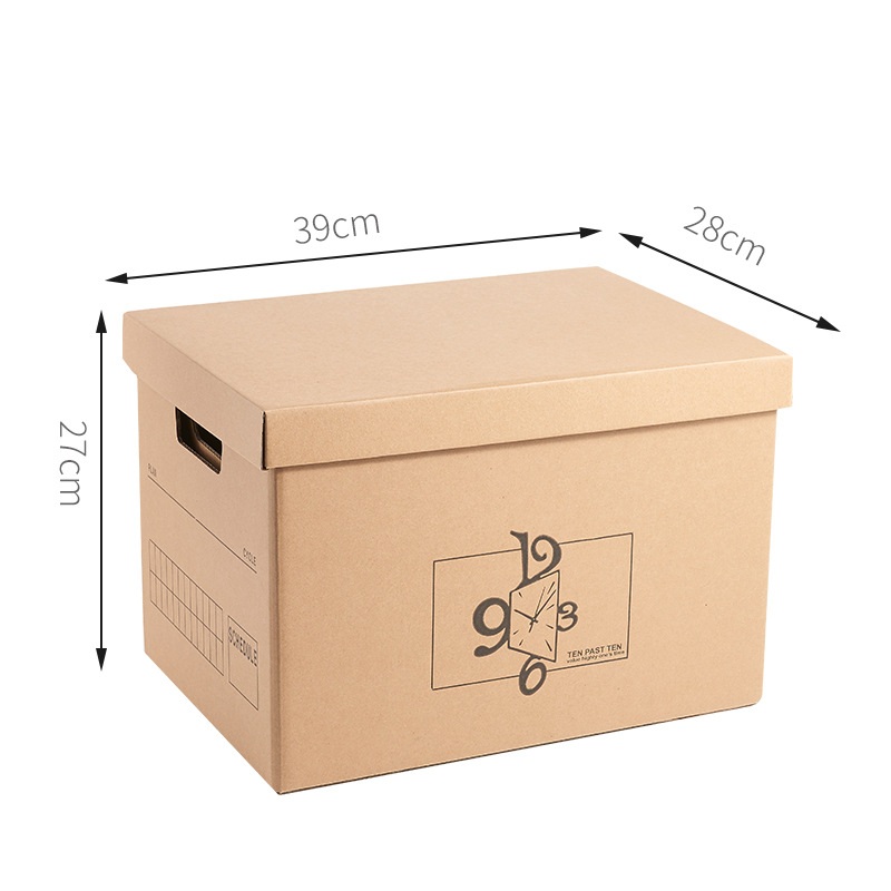 China Manufacturer Wholesale Kraft Paper Packaging Moving Box