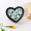 China Manufacturer Wholesale Heart Shaped Flower Box,Lid And Base Paper Packaging Gift Box With Window