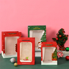 Christmas Paper Packaging Gift Bags With Window,Euro Tote Bags