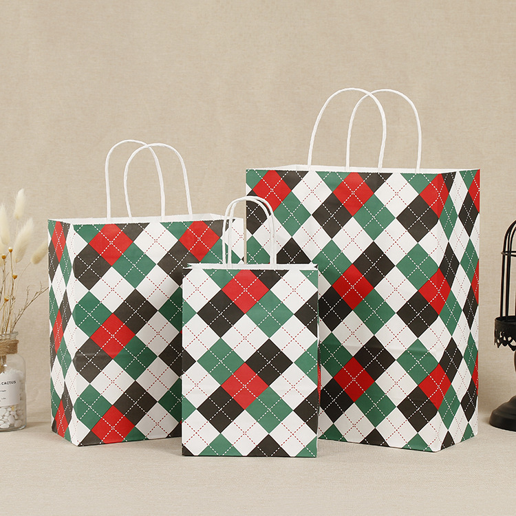 Eco-Friendly Kraft Paper Packaging Recyclable Gift Bag