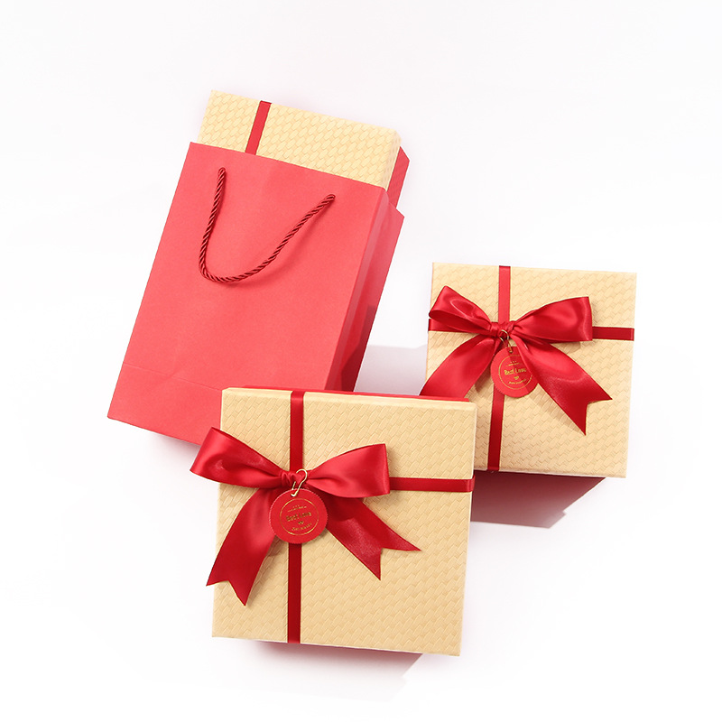 China Manufacturer Wholesale Rigid Lid And Base Gift Box For Festival
