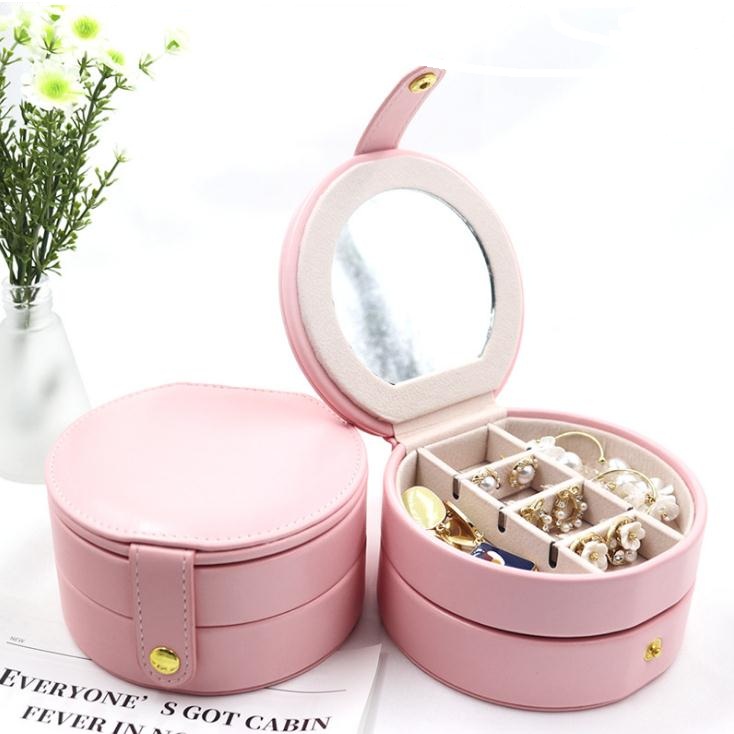 High End Luxury Jewelry Packaging Box 2 Layers With Button