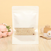 China Manufacturer Wholesale Kraft/Brown Paper Packaging Sealed Bags,Custom Stand Up/Flat Bottom Paper Pouch